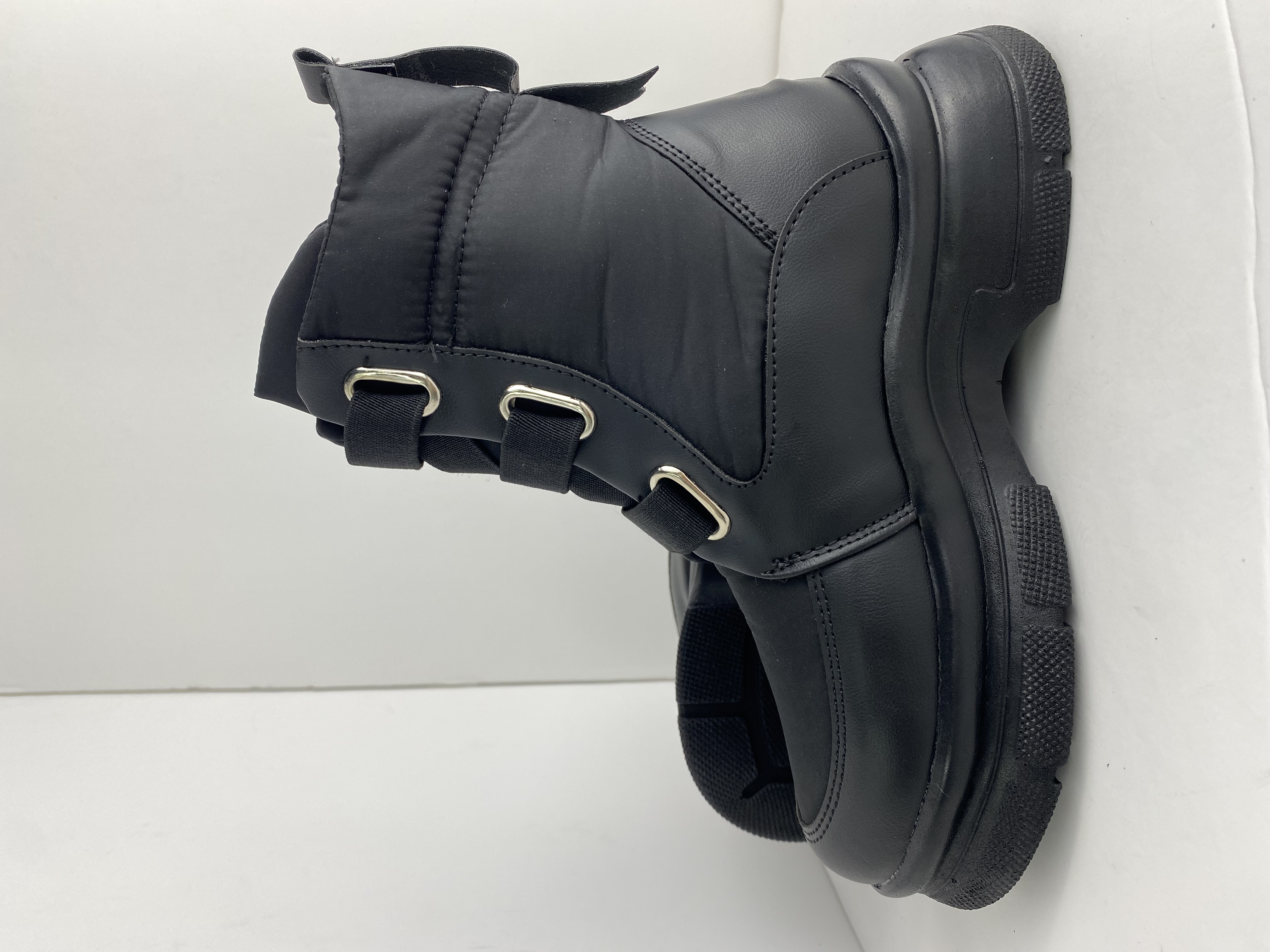 بوت مشکی نظامی بچگانه مدل Strap X 3277